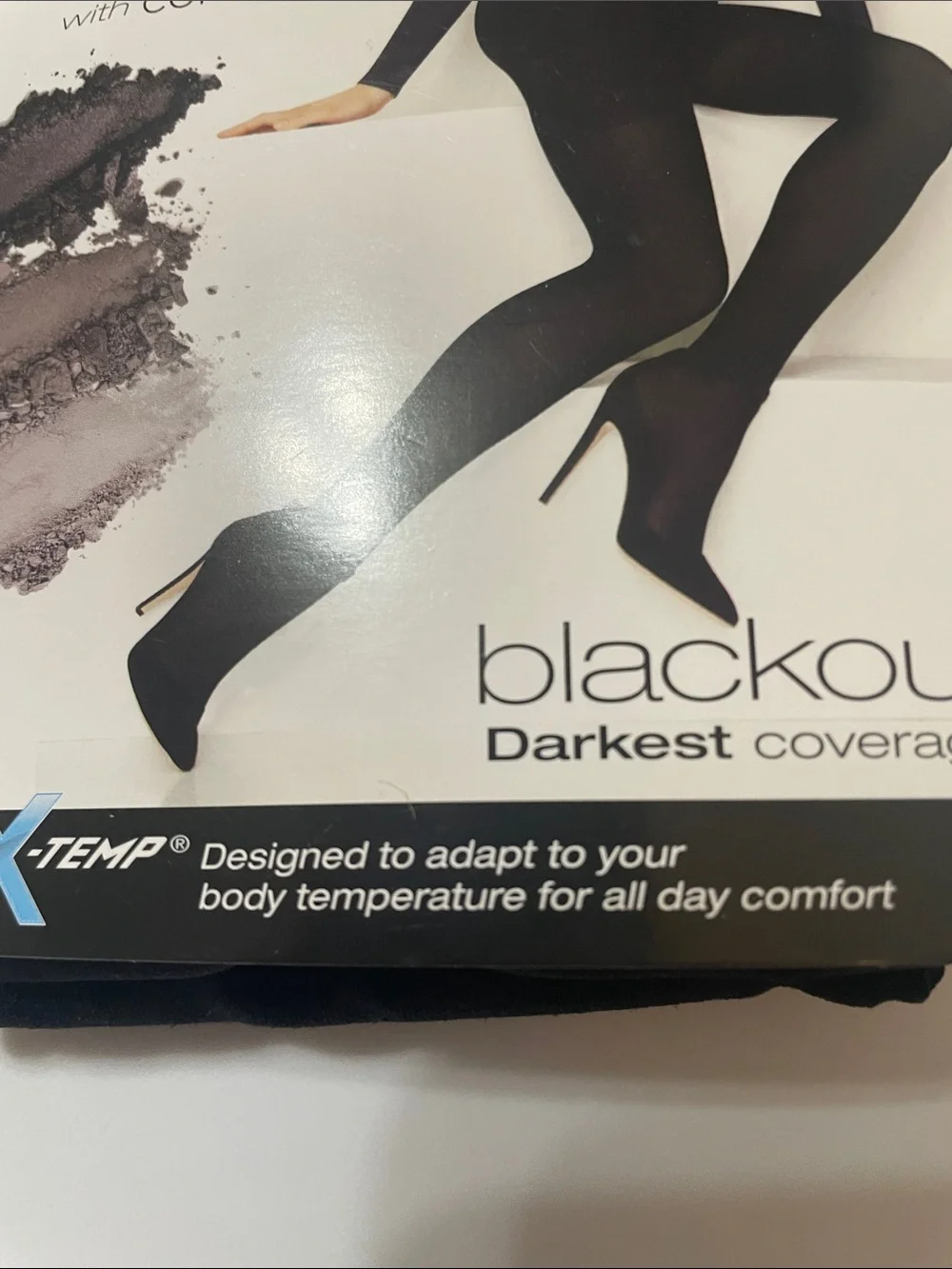Hanes Blackout Premium Perfect Tights, Comfort Flex, Sz. L NEW see size chart